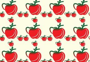 diseño de patrón de manzana. diseño de texturas y fondos vector