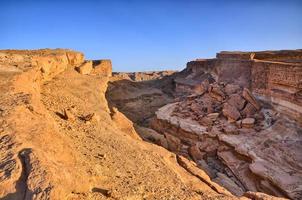 cañón tamerza, guerra de las galaxias, desierto del sahara, túnez, áfrica foto