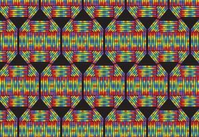 Rainbow gradient geometric new pattern background vector