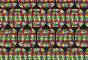 Rainbow gradient geometric new pattern background vector