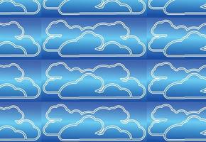 diseño de patrones de nubes. diseño de texturas y fondos vector