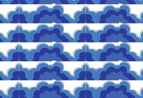 Cloud pattern design. Design of textures and backgrounds vector