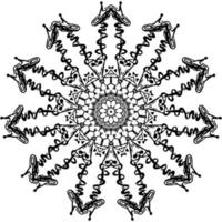 Abstract ornament. Ethnic decorative elements vector