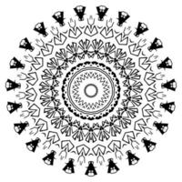 Mandala oriental pattern. Design elements vector