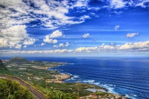 costa noroeste de tenerife, islas canarias foto