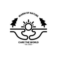 care the world logo vector