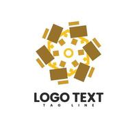 vector logo, elemento, creativo, abstracto