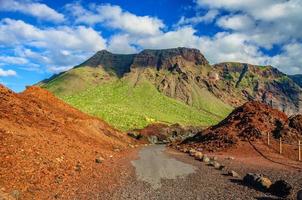 Mountains near Punto Teno Lighthouse in north-west coast of Tenerife, Canarian Islands photo