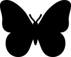 Set of butterflies of different shapes. vector