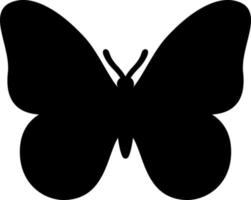 Set of butterflies of different shapes. vector