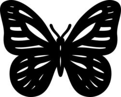 Set of butterflies of different shapes. vector