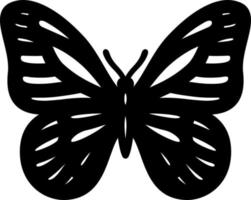 Set of butterflies of different shapes. vector