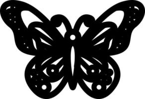 Set of butterflies of different shapes. vector