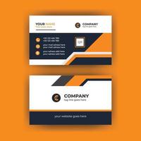 Corporate identity Business Card Design Template vector