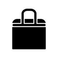 icono de bolsa de compras vector