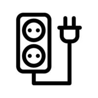 Illustration Vector Graphic of Plug In Icon