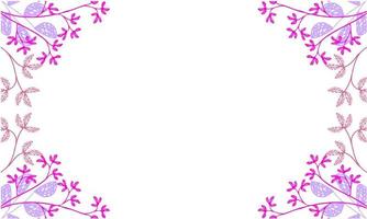 herbal frame, floral frame vector
