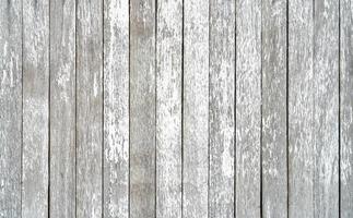 Gray and white old wood plank texture background. Top view of weathered wooden table. Vintage wood abstract background for sad, death, hopeless. Grunge wooden floor rough surface. Gray wooden board. photo