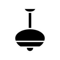 Hanging Lamp icon vector