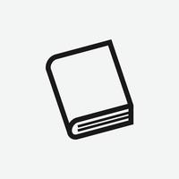 Book icon. Book Illustration on white background. Book vector. vector