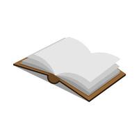 Book icon. Book Illustration on white background. Book vector. vector