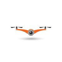 Drone icon. Drone logo. Drone vector illustration. Drone aerial view. Drone symbol.