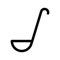 Ladle icon template vector