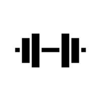 Dumbbell icon template vector