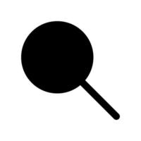 Magnifying icon template vector