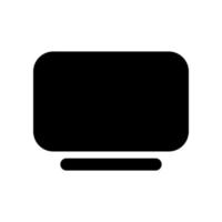 Monitor icon template vector