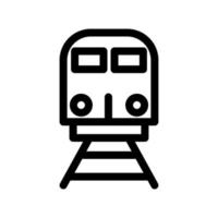 plantilla de icono de tren vector