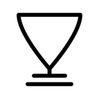 Wine Glass icon vector