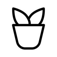 Illustration Vector Graphic of pot icon