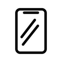 Smartphone icon template vector