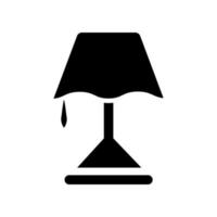 Illustration Vector Graphic of Table Lamp Icon