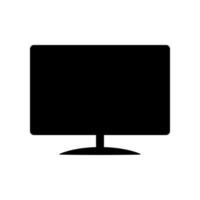 plantilla de icono de monitor vector