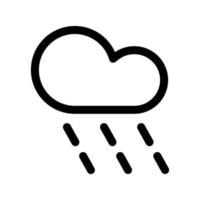 Illustration Vector Graphic of Rain Icon