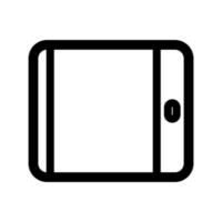 Illustration Vector Graphic of Tablet PC Icon