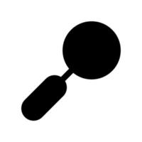 Magnifying icon template vector