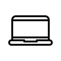 plantilla de icono de computadora portátil vector
