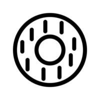 Donut icon template vector