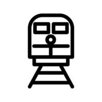 plantilla de icono de tren vector