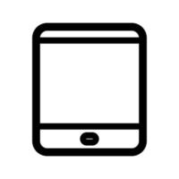 Illustration Vector Graphic of Tablet PC Icon
