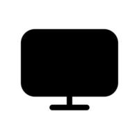 plantilla de icono de monitor vector