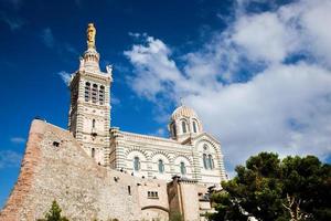 notre dame de la garde, marsella, francia. foto