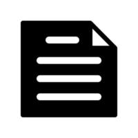 Document Icon template vector