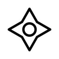 Sun icon template vector