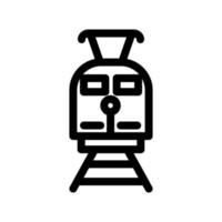 plantilla de icono de tren vector