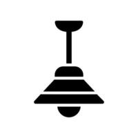 Hanging Lamp icon vector