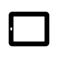 gráfico vectorial ilustrativo del icono de tablet pc vector